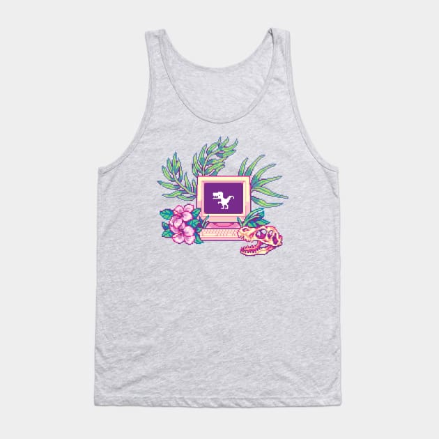 Digital Relic Tank Top by moawling